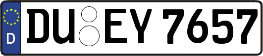 DU-EY7657
