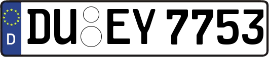 DU-EY7753