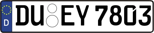 DU-EY7803