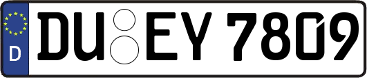 DU-EY7809