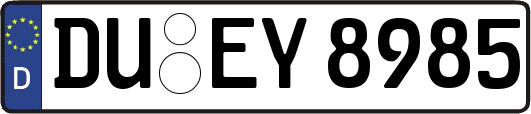 DU-EY8985