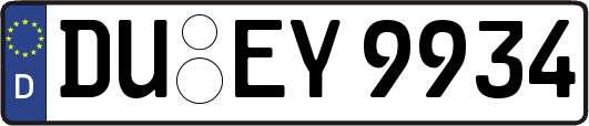 DU-EY9934