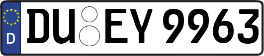 DU-EY9963
