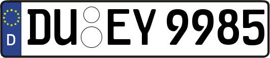 DU-EY9985