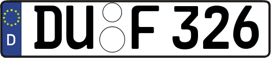 DU-F326
