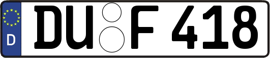 DU-F418