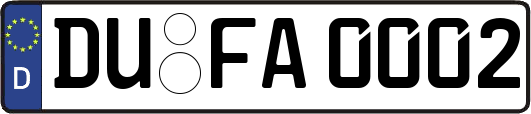 DU-FA0002