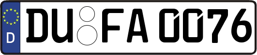 DU-FA0076