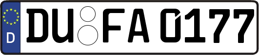 DU-FA0177