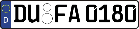 DU-FA0180
