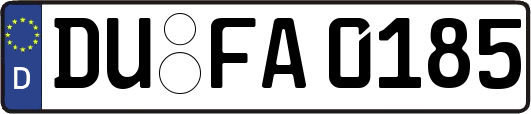 DU-FA0185