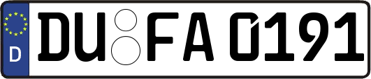 DU-FA0191