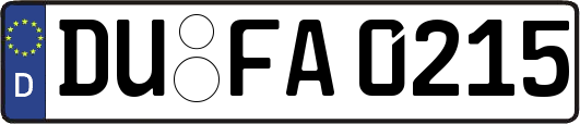 DU-FA0215