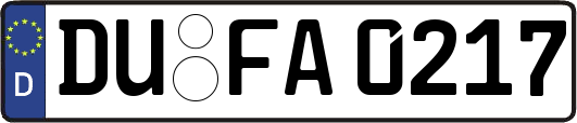 DU-FA0217