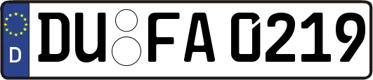 DU-FA0219
