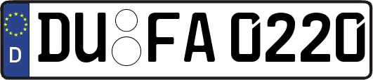 DU-FA0220