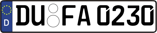 DU-FA0230