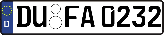 DU-FA0232