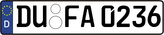 DU-FA0236