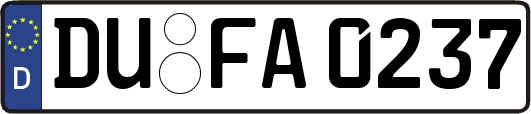 DU-FA0237