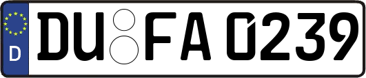 DU-FA0239