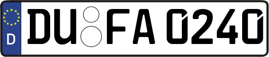 DU-FA0240