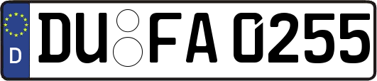 DU-FA0255