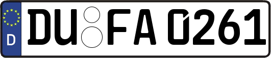 DU-FA0261