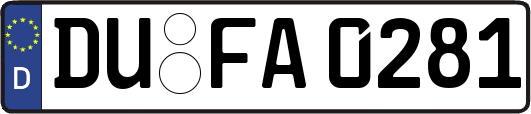 DU-FA0281