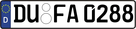 DU-FA0288