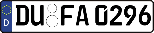 DU-FA0296