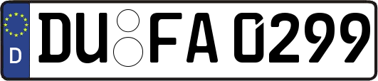DU-FA0299