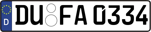DU-FA0334