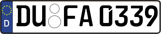 DU-FA0339