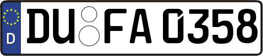 DU-FA0358