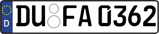 DU-FA0362