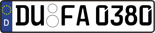 DU-FA0380
