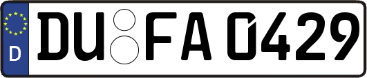 DU-FA0429