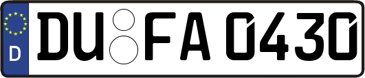 DU-FA0430