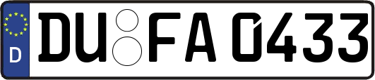 DU-FA0433