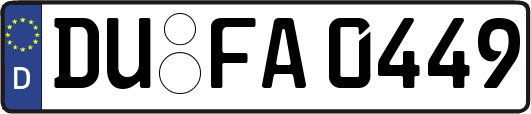 DU-FA0449