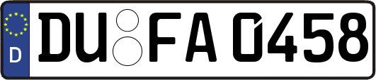 DU-FA0458