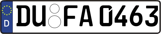 DU-FA0463