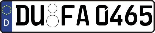 DU-FA0465