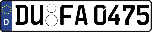 DU-FA0475