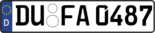 DU-FA0487
