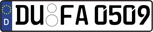 DU-FA0509