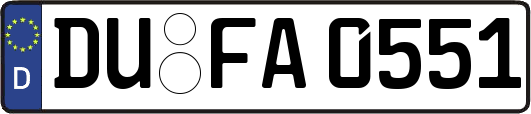 DU-FA0551