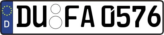 DU-FA0576