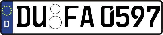DU-FA0597